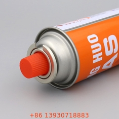 65 X 158 mm Butangasflasche für Industriezwecke mit individuell anpassbarem Logo
