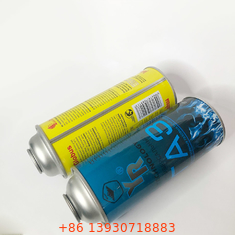 4 Farbe CMYK u. Panton färben Butan-Gas-Glas-Zinnblech