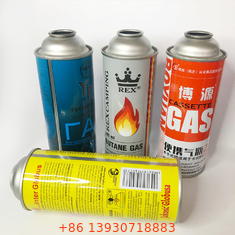 Zinnblech-Butan-Gasflasche für das Backen