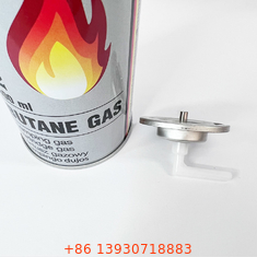 Gerade Wand-Butan-Gasflasche für den heißen Kanister des Topf-1 X eingeschlossen
