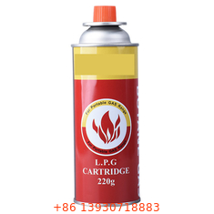 65mm kampierender Butan-Kanister-tragbarer Grill-Gasflasche-Leichtgewichtler