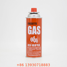 CMYK, das nachfüllbare Butan-Gasflasche für die Kapazität des kampierenden Ofen-400ml druckt