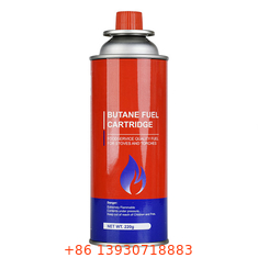 Butan-Gasflasche-Zinnblech-Material der Tätigkeits-227g tragbares im Freien