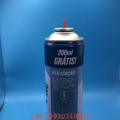 Gasventil aus Edelstahl mit Universal Butan-Lighter-Gaszufüllung