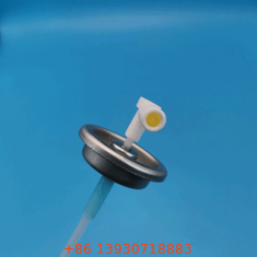 Silber-Aluminium-Meter-Aerosolventil für die universelle Kompatibilität