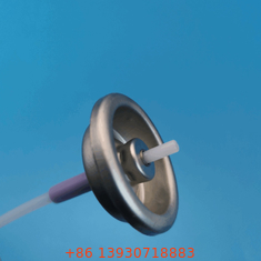 Silbermesser-Aerosolventil mit Knopfbetrieb für 0,1-0,2 Ml/s