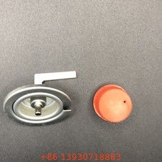 Handgriff Farbe Schwarzes Butangasventil mit CGA 600 Einlassdraht