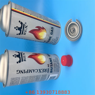 Butan-Kocherventil mit roter Sicherheitsabdeckung für tragbare Campingkocher