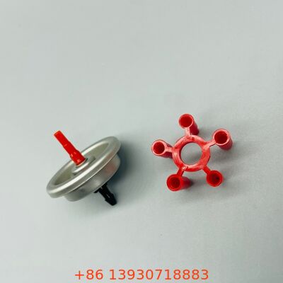 Hohe Präzision 1 Zoll Kunststoff Stamm Butan Leuchter Gas Aerosolventil für Nachfüllkanne