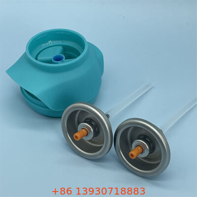 Langlebiges Aerosolventil mit präzisen Sprühkontrollen, undichtem Design und ergonomischem Aktor für Sprühkanister für Schuhe