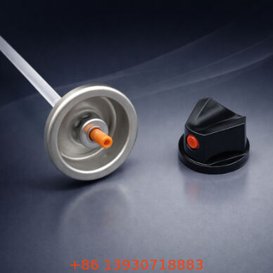 Verbesserte Abdichtung für Aerosolfarbsprühventil mit farblich abgestimmter Oberfläche