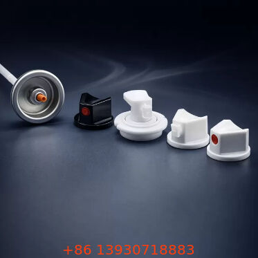 Weiterentwickelte vorfärbte männliche Aerosolfarbenventile für visuell einheitliche Verpackungen