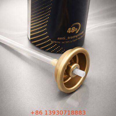 Ein-Zoll-Aluminium-Deodorant-Körperspray-Aerosolventil mit präziser Sprühkontrolle für feinen Nebel Körperpflege