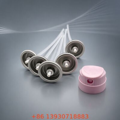 Wurzelfokussiertes Aerosolventil für Trockenshampoo mit Weißblechmaterial, aufrechter oder umgekehrter Verwendung und gleichmäßiger Abgabe