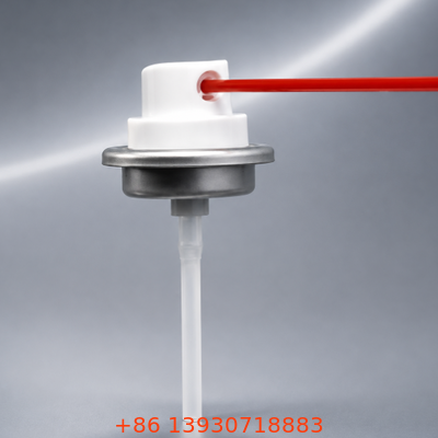 Präzisionsmetall-Aerosolventil mit vier Löchern Hochdruckstrom für Vergaserreinigung in einer Zollgröße