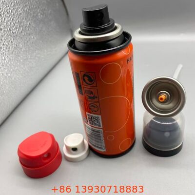 Zuverlässiges Haarschleim-Spray-Aerosolventil mit Präzisionsnebel, verstopfungsfreier Düse und chemikalienbeständigem Design zur Befestigung von Haarverlängerungen