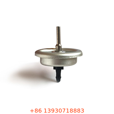 Universal Butan-Lichter-Gas-Wiederauffüllventil mit Kunststoff-/Metall-Stem und Down-Dimples-Befestigungsbecher