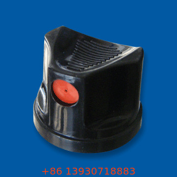 Schwarze PP-Aerosol-Aktuator-Sprühfarbendüse 0,64 mm