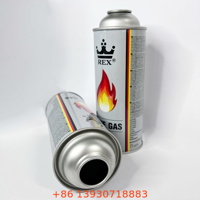 65*158mm Butan-Gas-Dose für das Kochen des backenden Grills