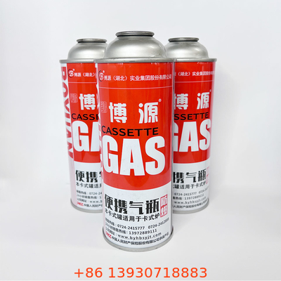 4 Farbe CMYK u. Panton färben Butan-Gas-Glas-Zinnblech
