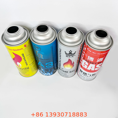 Gastank des Metall-Butan-220g und 227g