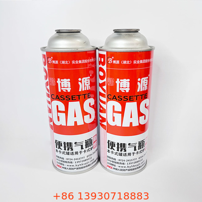 Kundengebundener Logo Butane Gas Cylinder für heißen Kanister des Topf-1 X