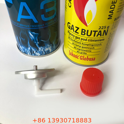 Gerades Wand-Butan-Gas-Glas für Butan-Gas und Feuerzeuggas