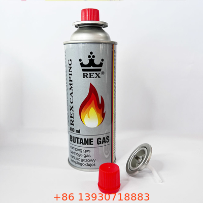 CMYK, das Mini-Gas-Patrone des Butan-220g für kampierenden Grill druckt