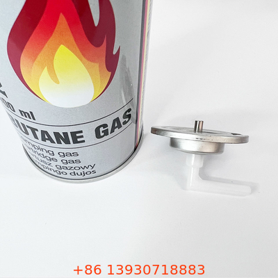 Gerade Wand-Butan-Gasflasche für den heißen Kanister des Topf-1 X eingeschlossen