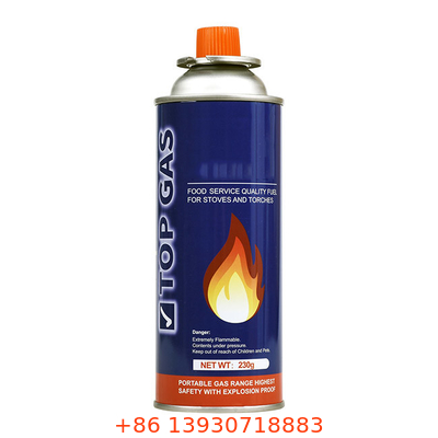 Butan-Gasflasche-Zinnblech-Material der Tätigkeits-227g tragbares im Freien