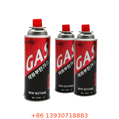 Gasflasche einfache der Transport-Butan-Gasflasche-kochende Kassetten-400ml im Freien