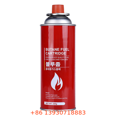 nachfüllbarer Kanister des Butan-400ml für kampierende Öfen Eco freundlich