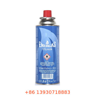 Gasflasche-tragbare kampierende Geräte des Butan-230g picknicken die langlebige Gasflasche