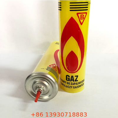 Butan-Gas-hellere Nachfüllung der kompakten Größen-80ml für Fackel Küche und GRILL