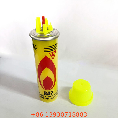 Butan-Gas-hellere Nachfüllung der kompakten Größen-80ml für Fackel Küche und GRILL
