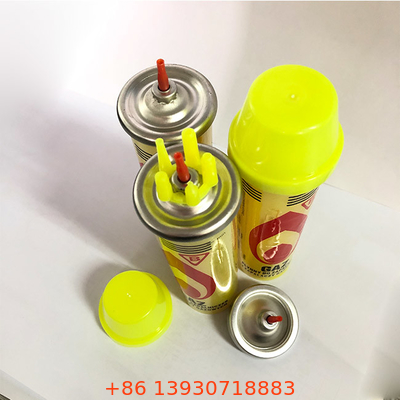 Externe Butan-Gasflasche-Nachfüllungs-Lötlampe-Gas-Nachfüllung des Gebrauchs-80ml