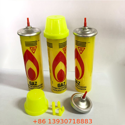 40mm Ventil-enthaltene Butan-Gas-hellere Nachfüllung für Kochen das im Freien