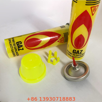 40mm Ventil-enthaltene Butan-Gas-hellere Nachfüllung für Kochen das im Freien