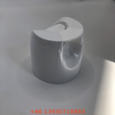 Weiße Flaschenkappe aus Kunststoff