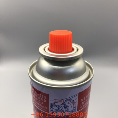 Straight Valve Stem Butan Gasventil Buna Innenverschluss Schwarzer Griff für Gasgeräte