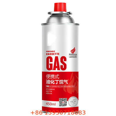 Zinn Butangasflasche 65 x 158 mm Spezifikationen