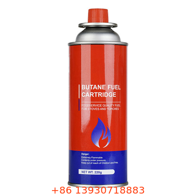 220g Butangasbehälter 65 X 158 mm CMYK 4 Farbe und Pantonfarbe