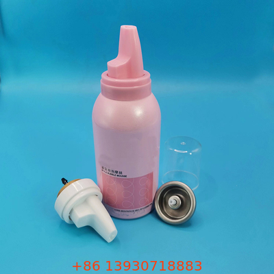 Kompakte Haarmousse Sprayventil Portable Styling Lösung unterwegs