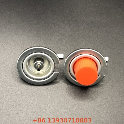 Straight Valve Stem Butangasventil mit schwarzem Griff für und CGA 600 Einlassdraht