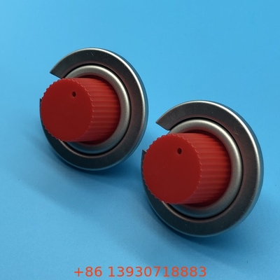 Gasventil aus Edelstahl mit Messingventilstamm für CGA 600-Eingangsstrang