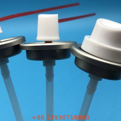 Aerosolventil für Vergaserreinigungs-Sprayprodukte für aggressive Lösungsmittelsprays