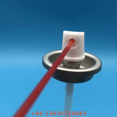 Vergaserreiniger-Aerosolventil mit hochdruckkonzentriertem Strom, chemikalienbeständiger Konstruktion und 360°-Betrieb