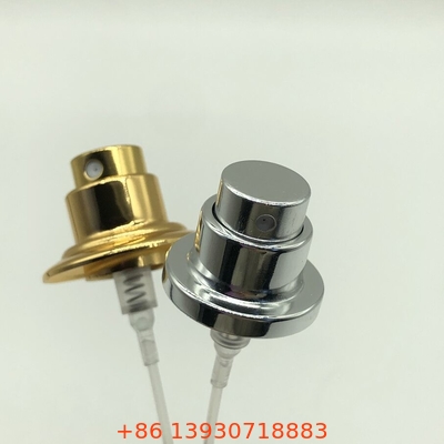 OEM Crimp-Top-Sprühköpfe für Luxus-Duftmarken mit Gold- & Silber-Finishes