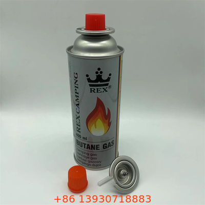 220g und 227g gelbe Butangasflasche für Butangas und Leichtgas