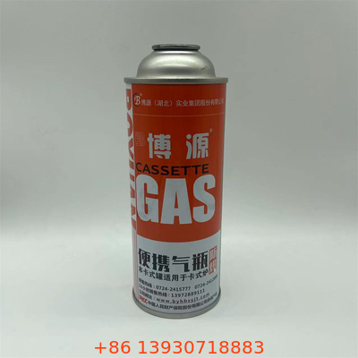 Leichtere Gasbutangaskanister mit 1 X Packungsgehalt Rohstoff Butangaspatrone